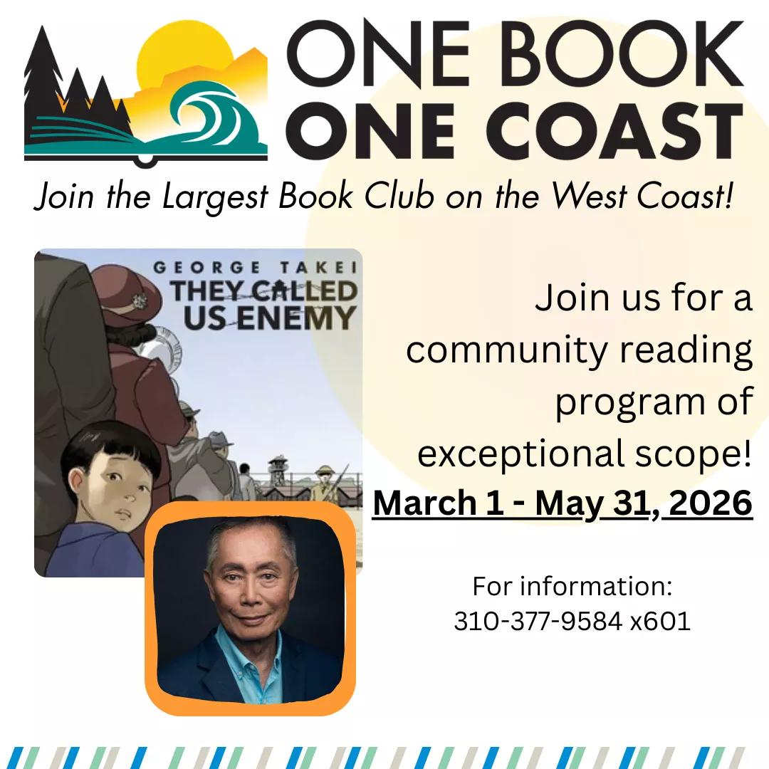 One Book One Coast - Mach 1 - May 31